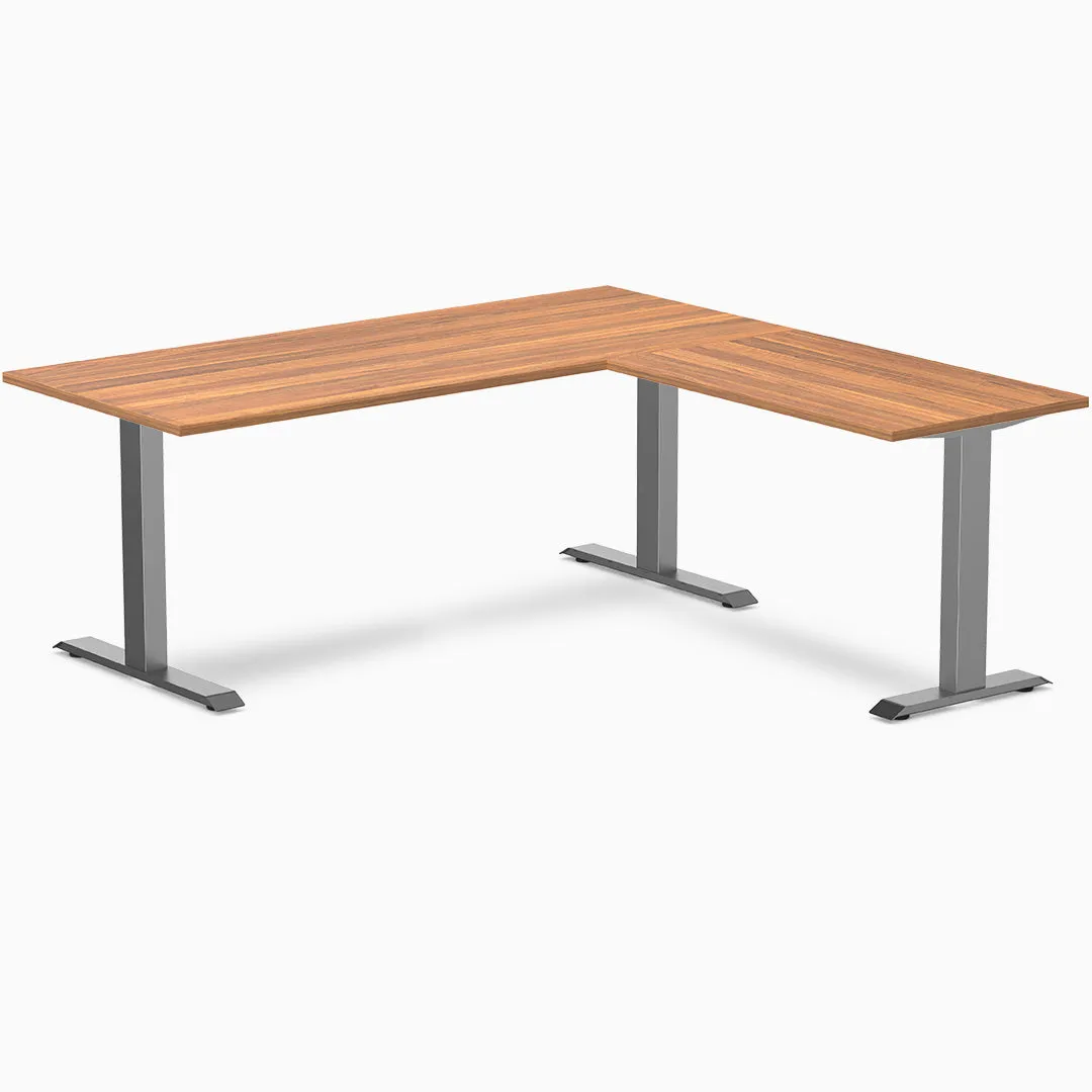 Desky Zero Melamine L-Shape Office Desk