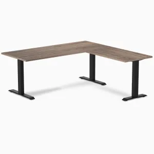 Desky Zero Melamine L-Shape Office Desk