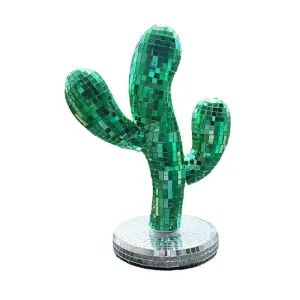 Disco Ball Shine Western Cactus Room Decoration