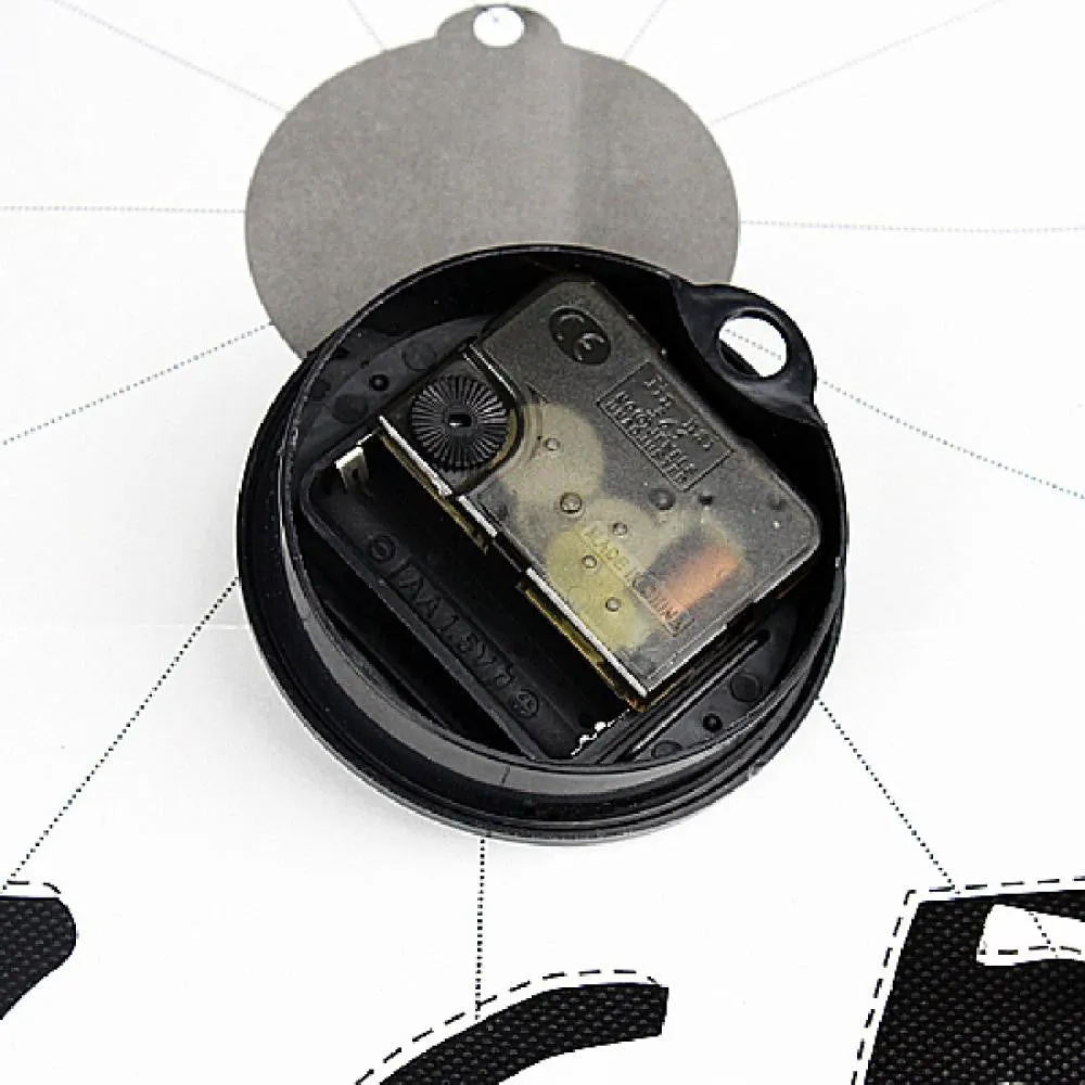 DIY Clock Adhesive Decal Modern Wall Digit Number Room Interior Decoration Clock 3D DIY Clock