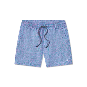 Dockside Swim Trunk - Dots & Lines