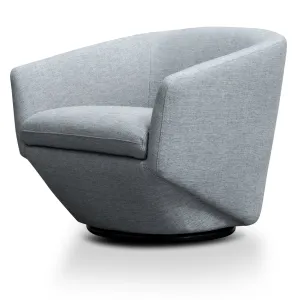 Donna Swivel Lounge Chair - Light Grey