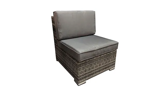Duoyes Wicker Outdoor Sofa Sectional, 8-PC Outdoor Seating Modular in Steel Frame with Cushions