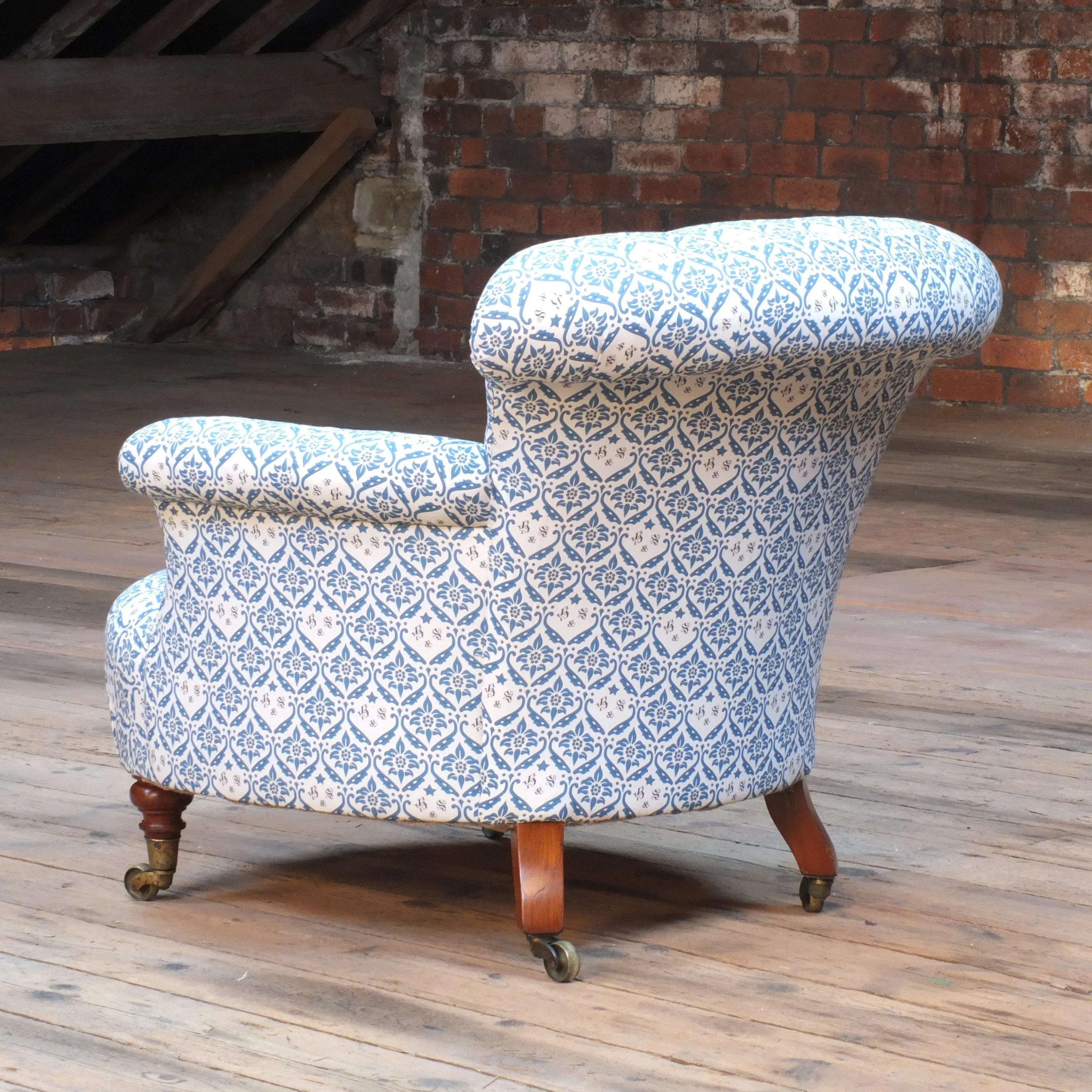 Early 19th century Howard and son's armchair
