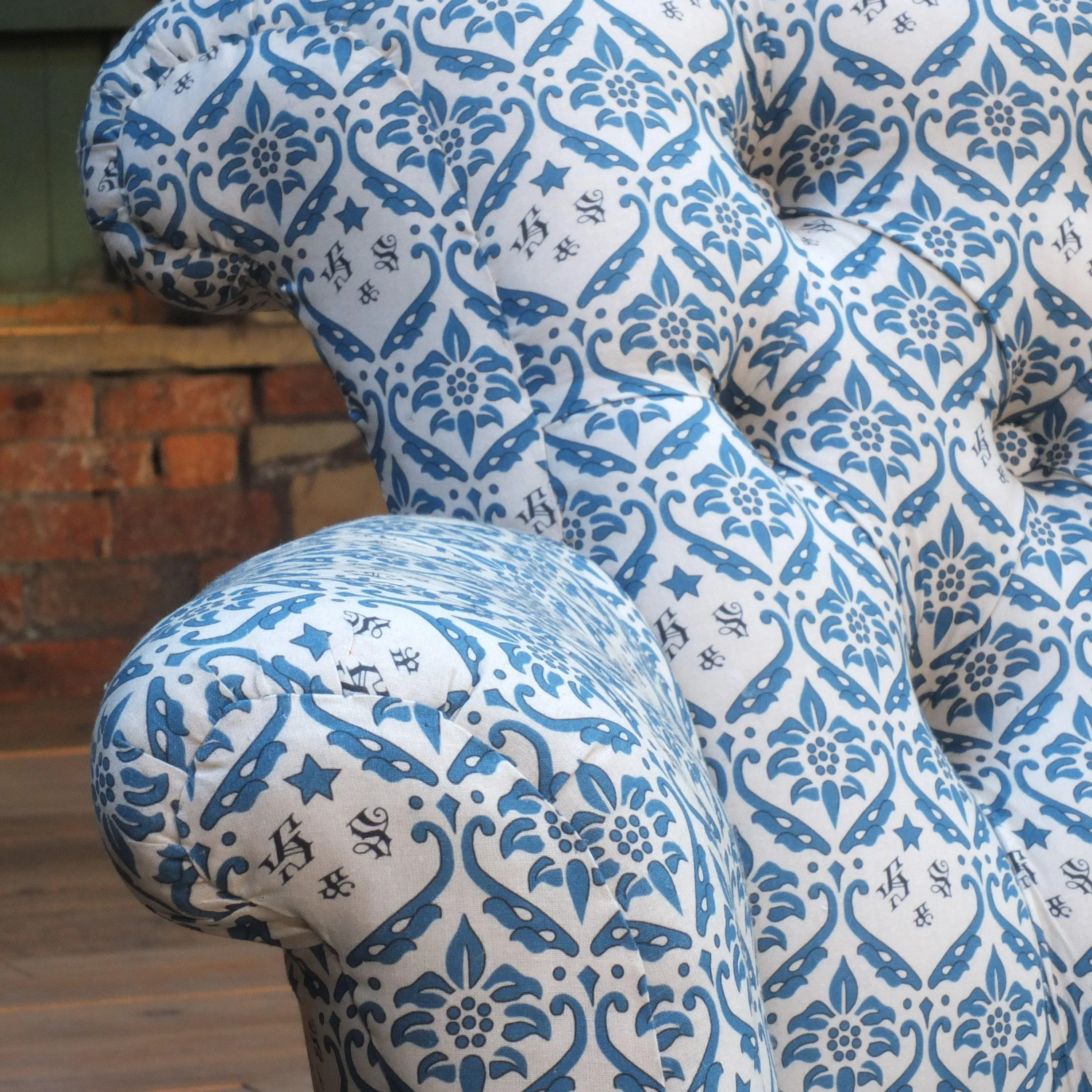 Early 19th century Howard and son's armchair
