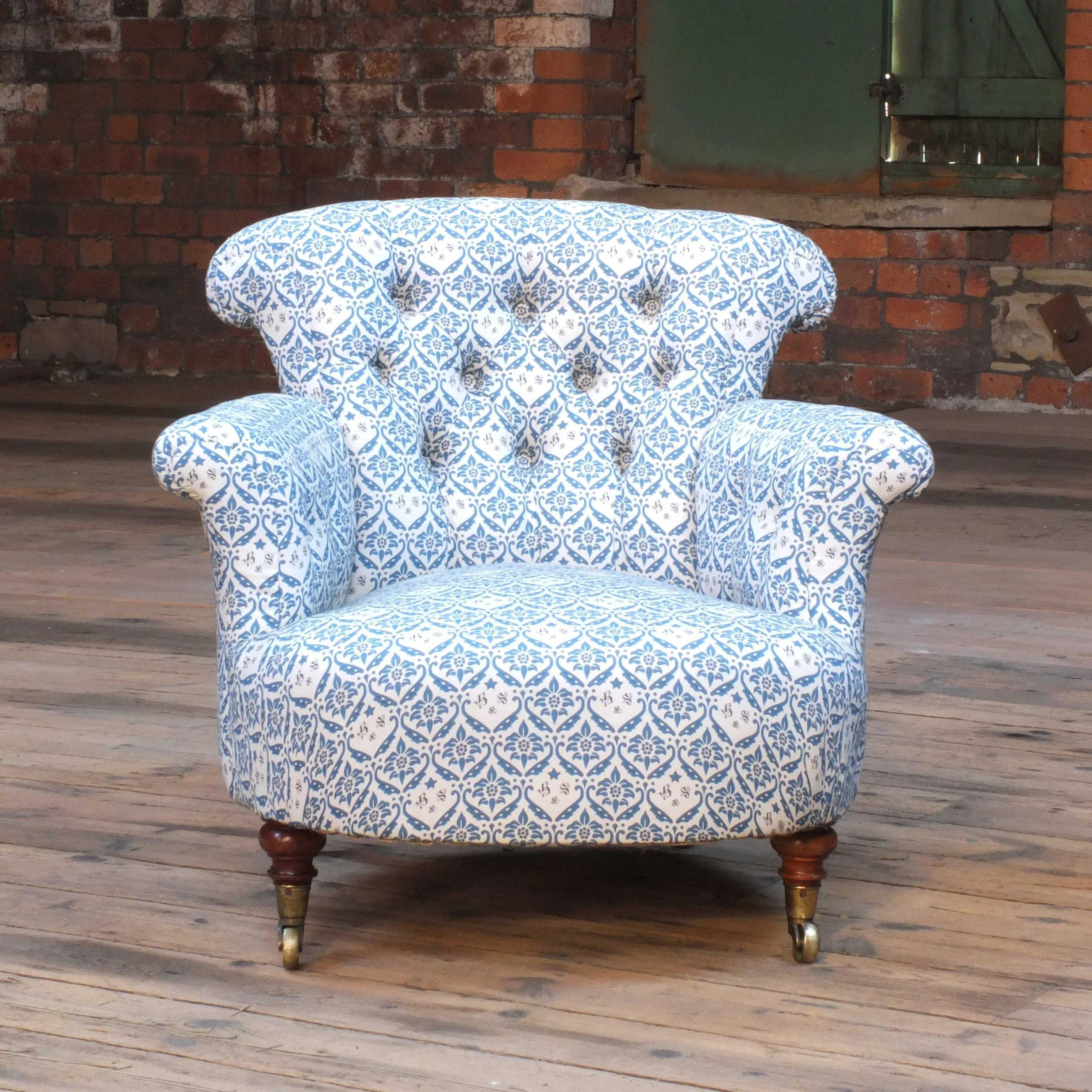 Early 19th century Howard and son's armchair