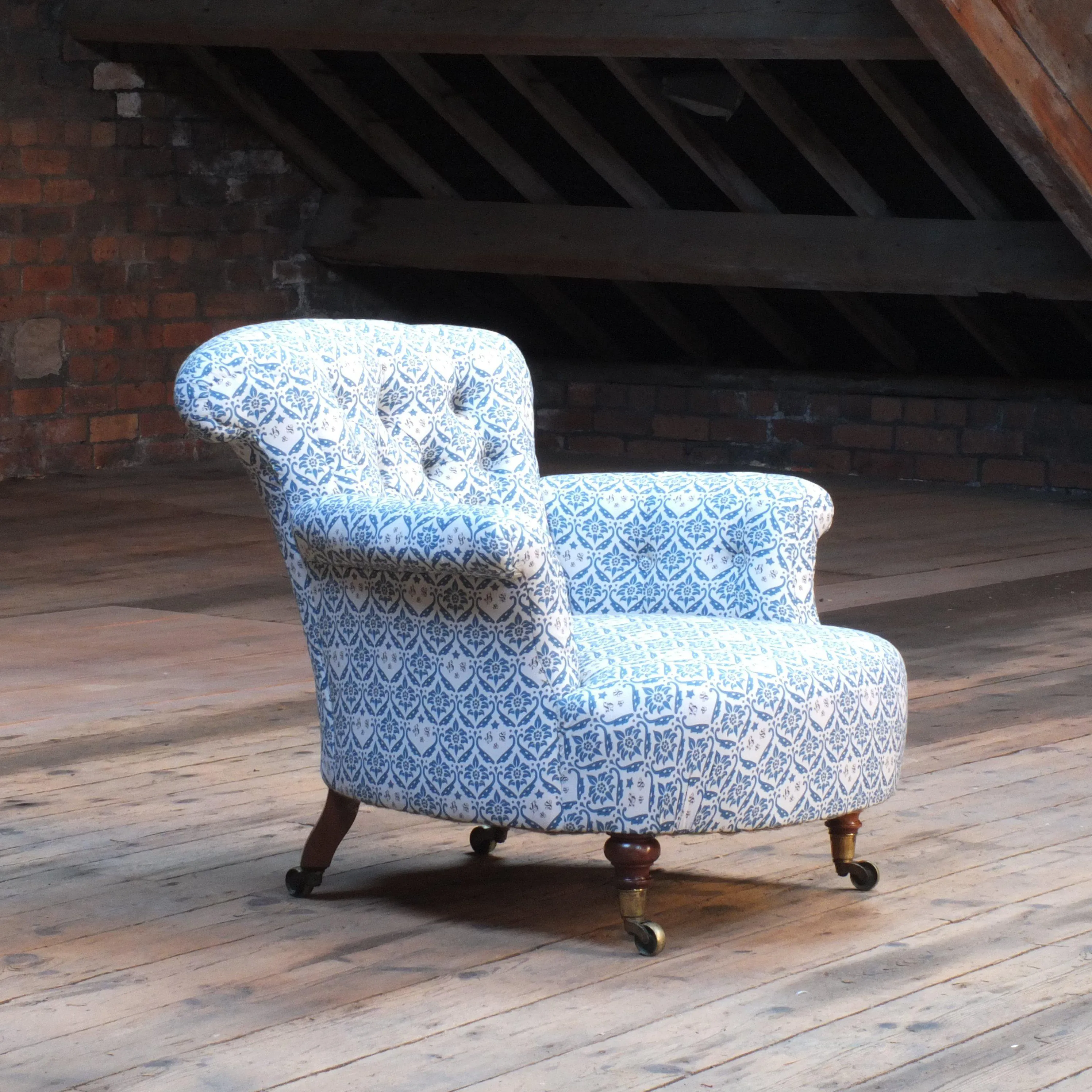 Early 19th century Howard and son's armchair