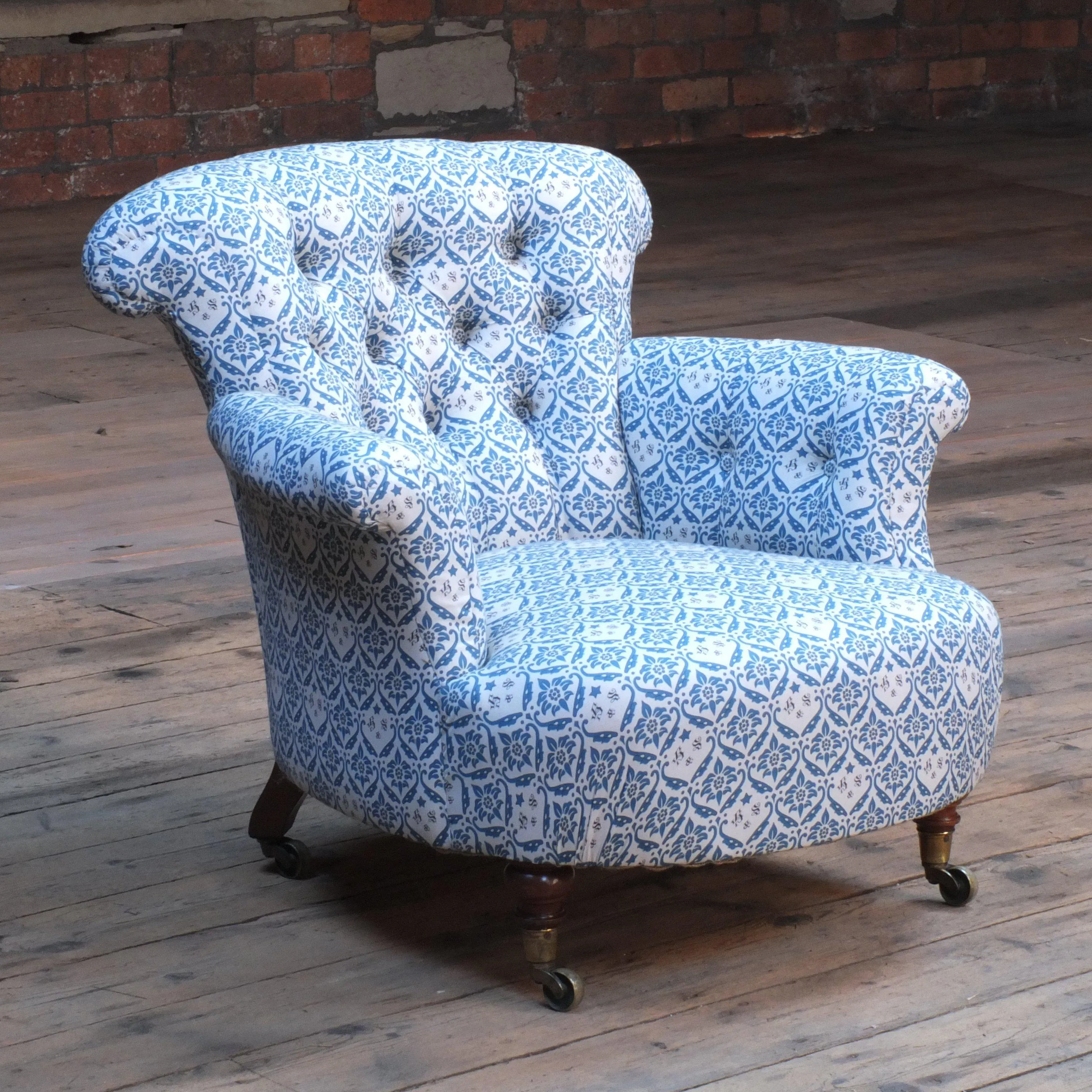Early 19th century Howard and son's armchair