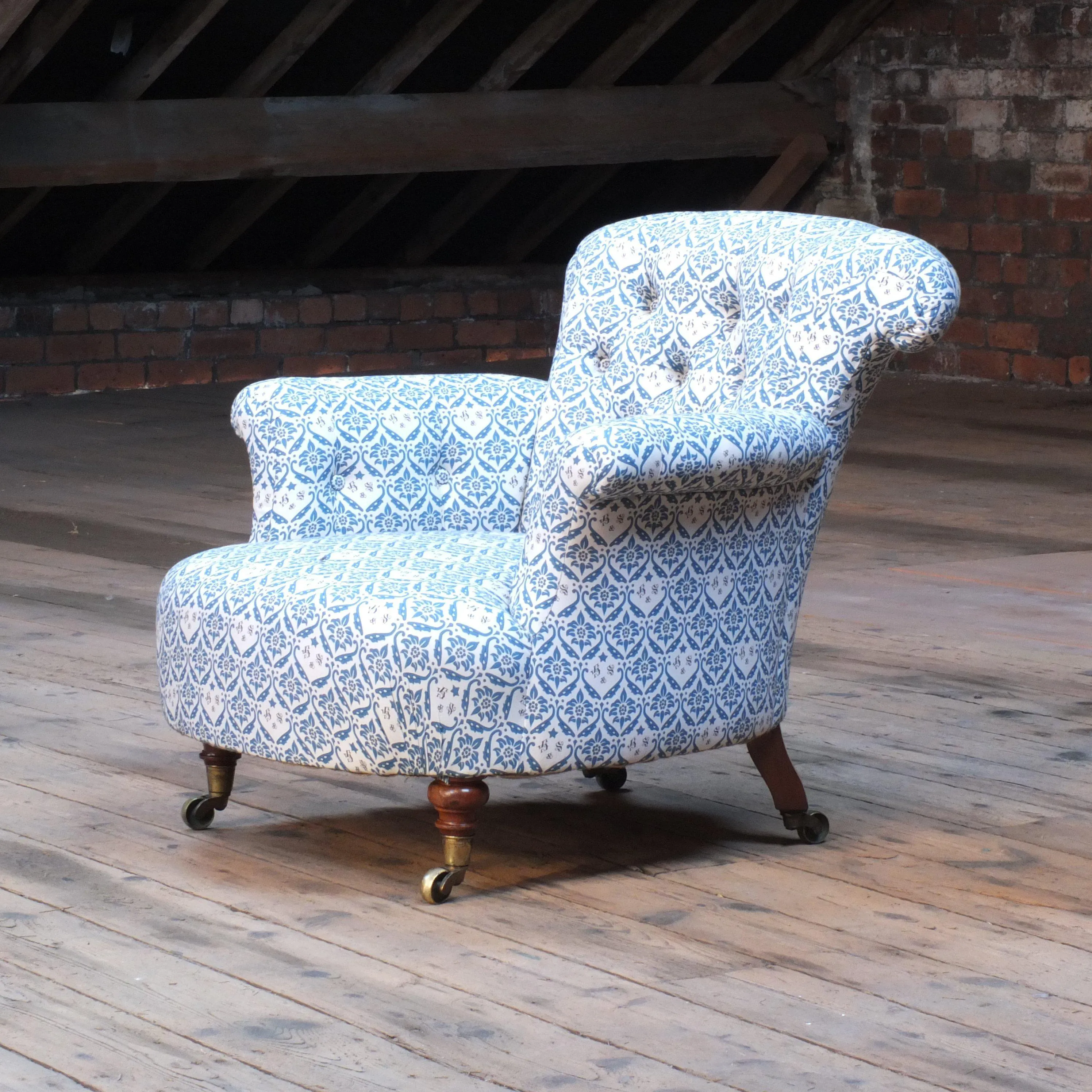 Early 19th century Howard and son's armchair