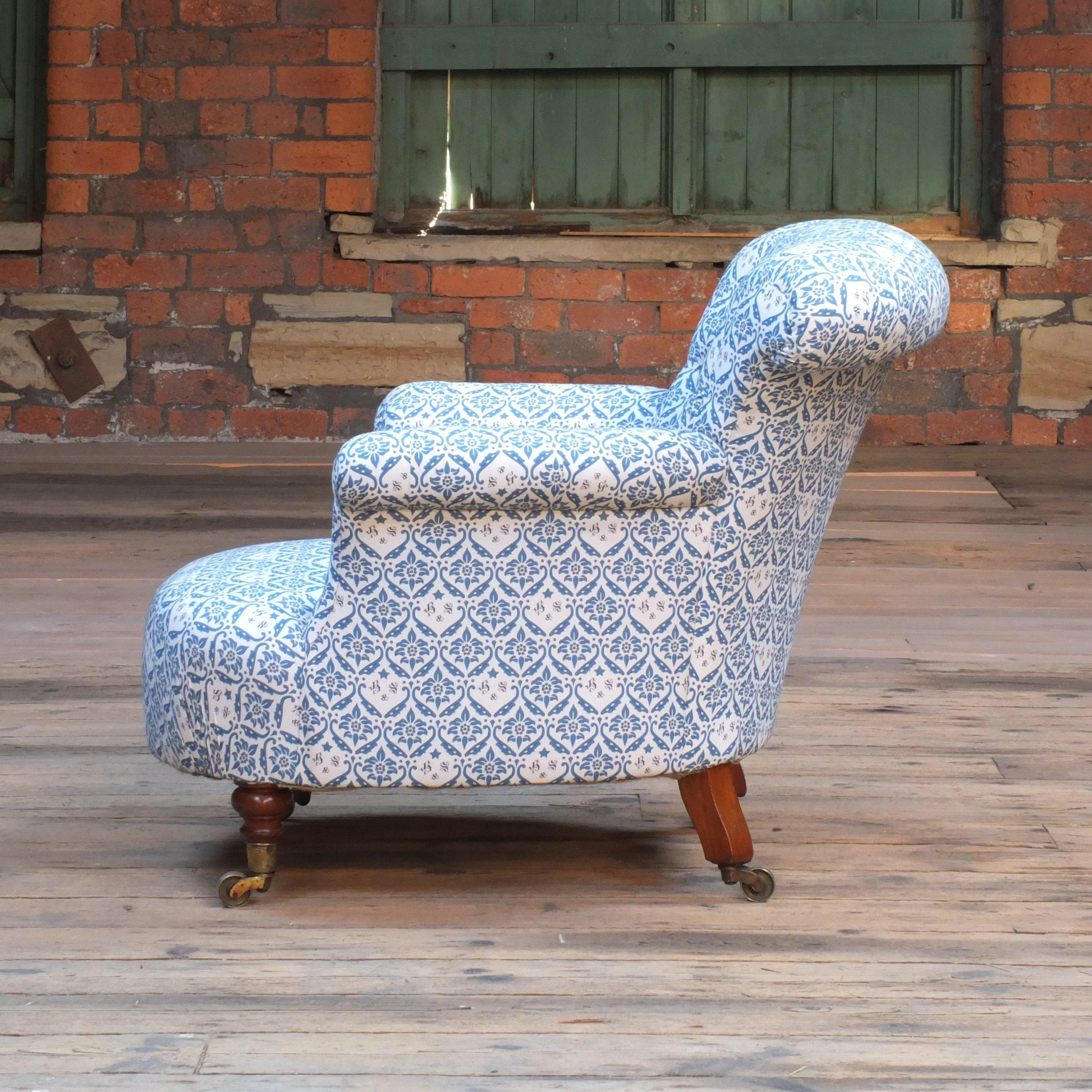 Early 19th century Howard and son's armchair