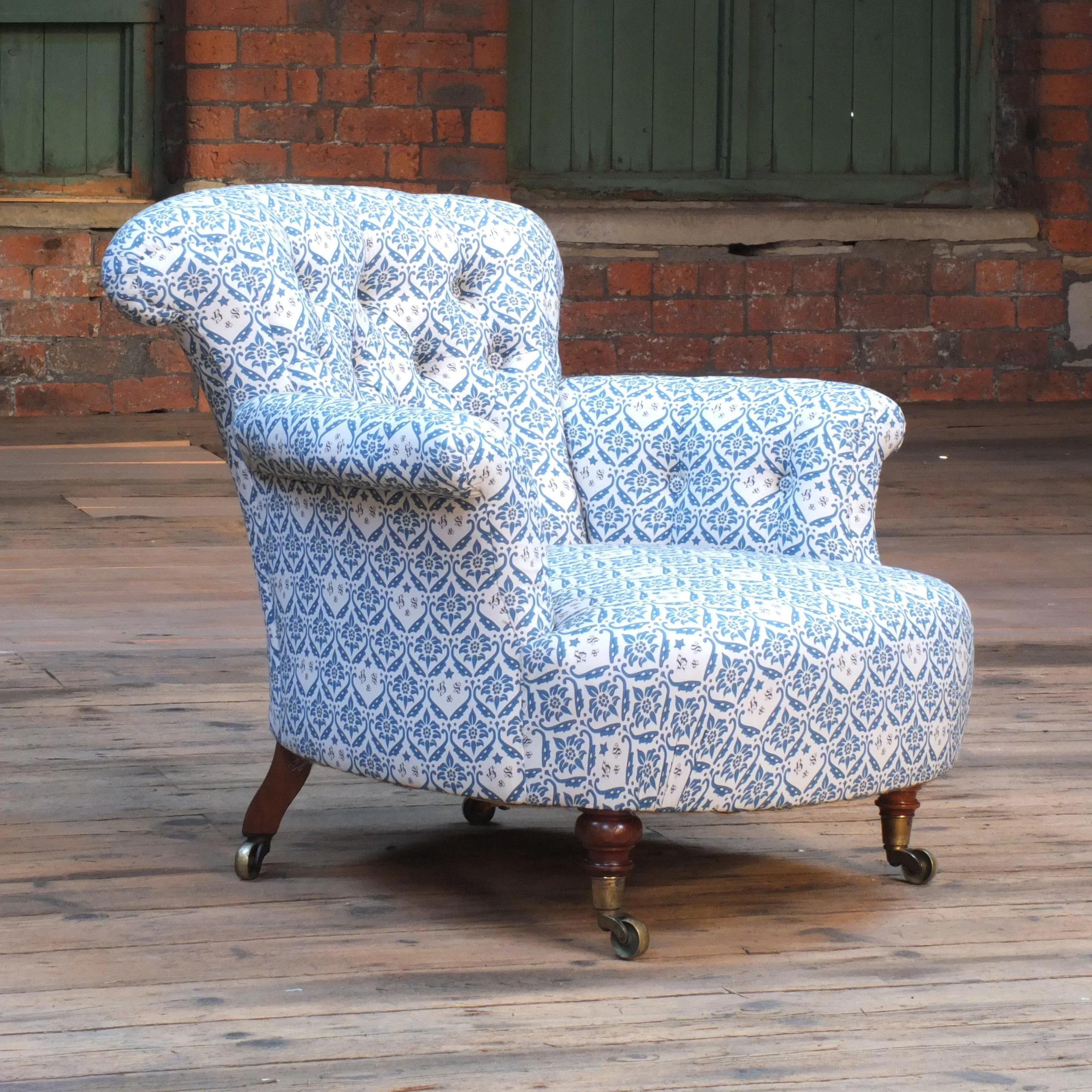 Early 19th century Howard and son's armchair