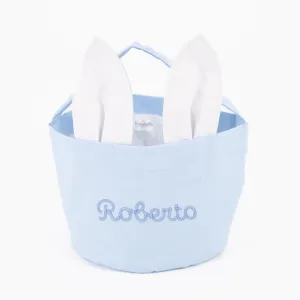 Easter Basket - Hydrangea Blue