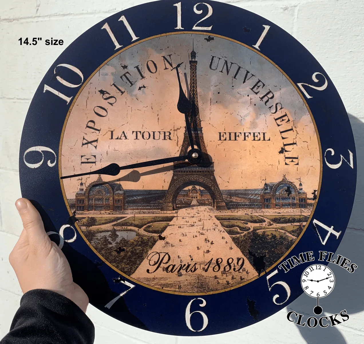 Eiffel Tower Clock