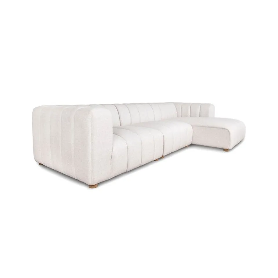 Elli Armless Chair - Cream