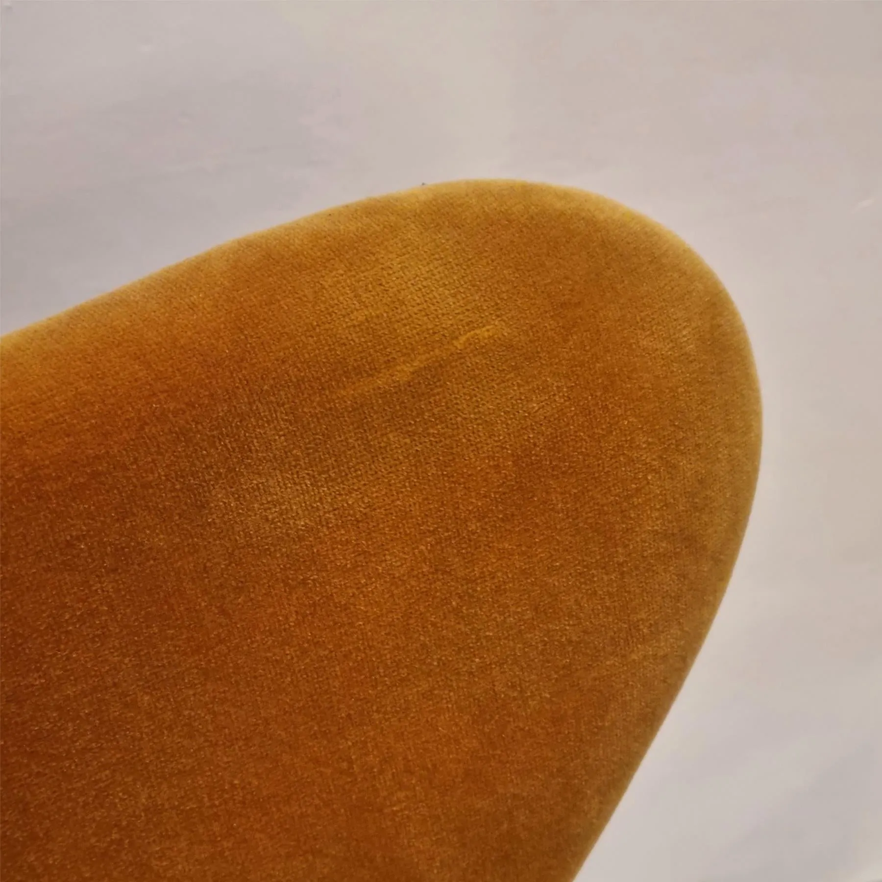 Ex-Display Fritz Hansen Series 7 - Upholstery: Belfast - Soft Ochre 926, Black Base **STORE COLLECTION ONLY**