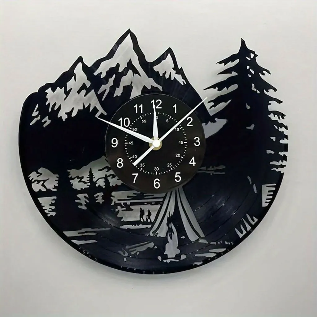 Forest Wooden Wall Clock