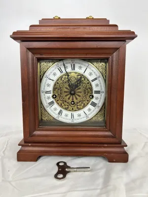 Franz Hermie Ramcraft Antique Style Clock Wind Up with Key