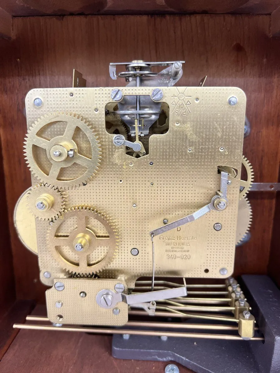 Franz Hermie Ramcraft Antique Style Clock Wind Up with Key