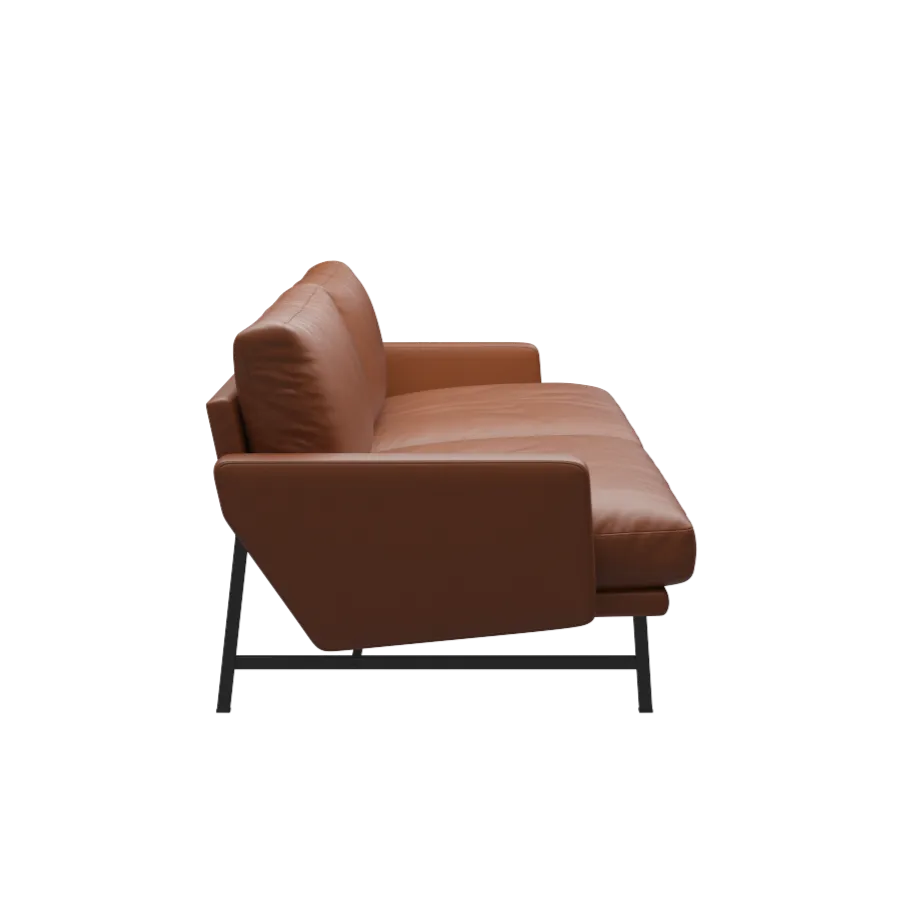 Fritz Hansen Lissoni Sofa™ 2-Seater Leather