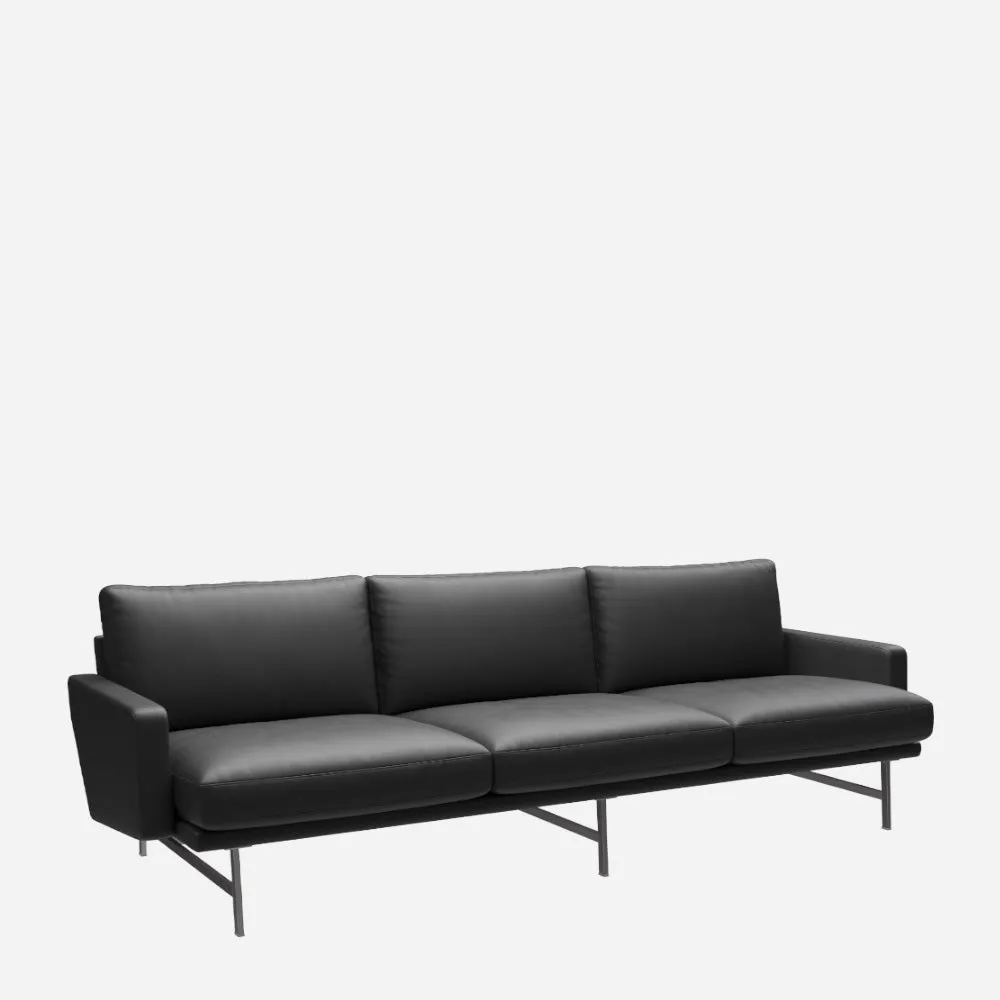 Fritz Hansen Lissoni Sofa™ 3-Seater Leather