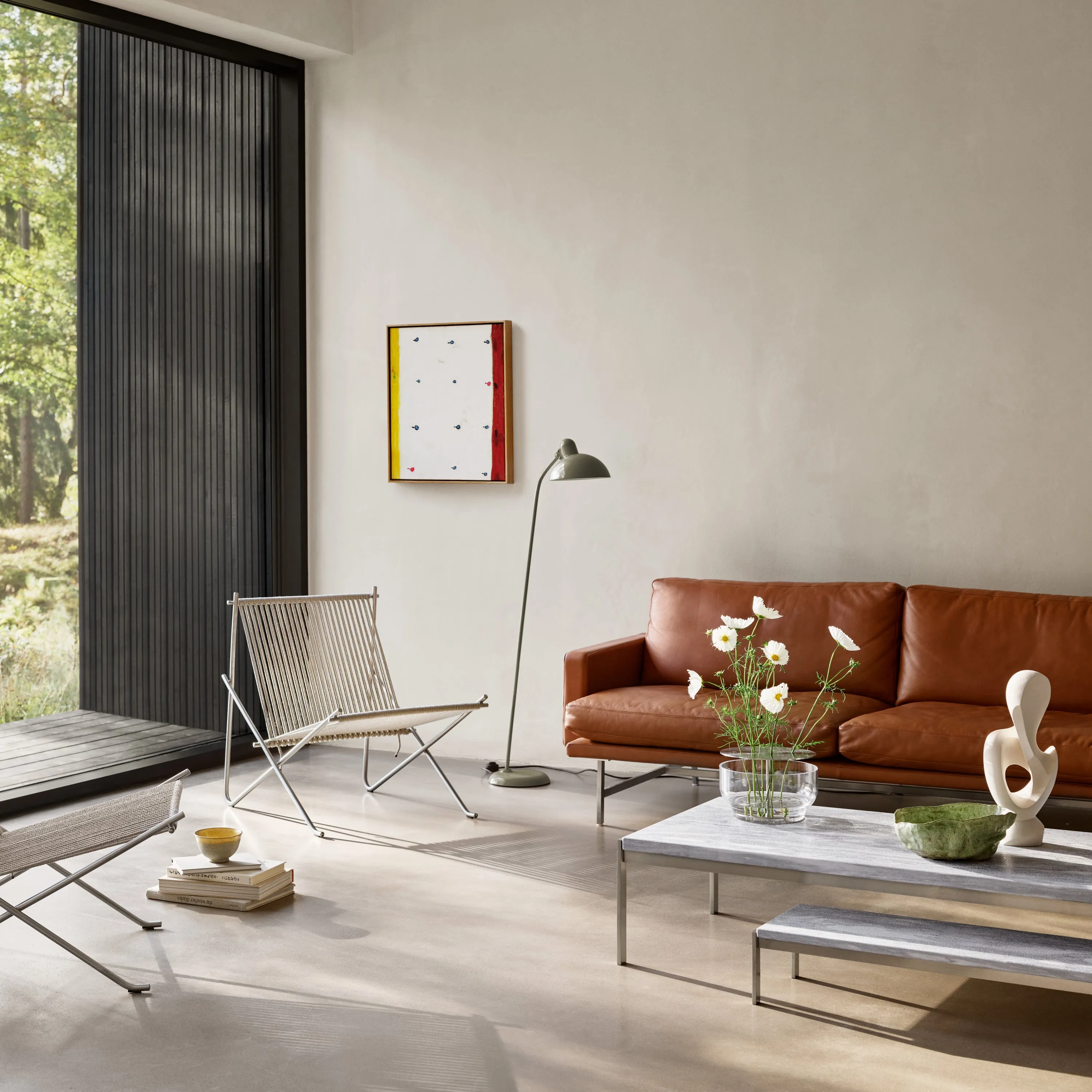 Fritz Hansen Lissoni Sofa™ 3-Seater Leather