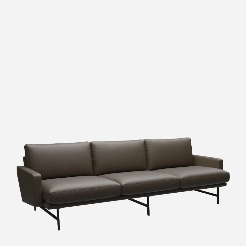 Fritz Hansen Lissoni Sofa™ 3-Seater Leather