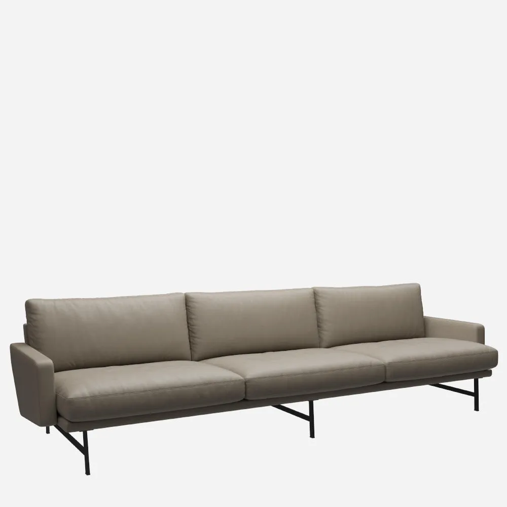 Fritz Hansen Lissoni Sofa™ 3-Seater Leather