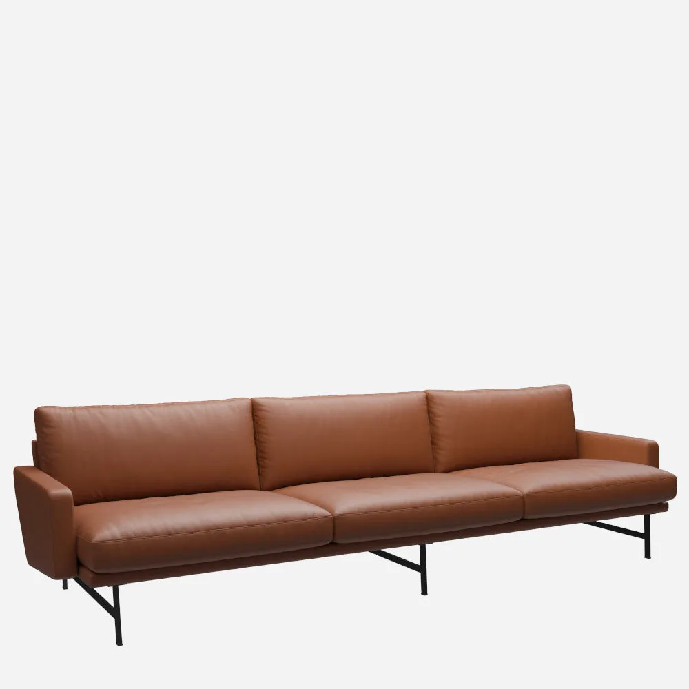 Fritz Hansen Lissoni Sofa™ 3-Seater Leather