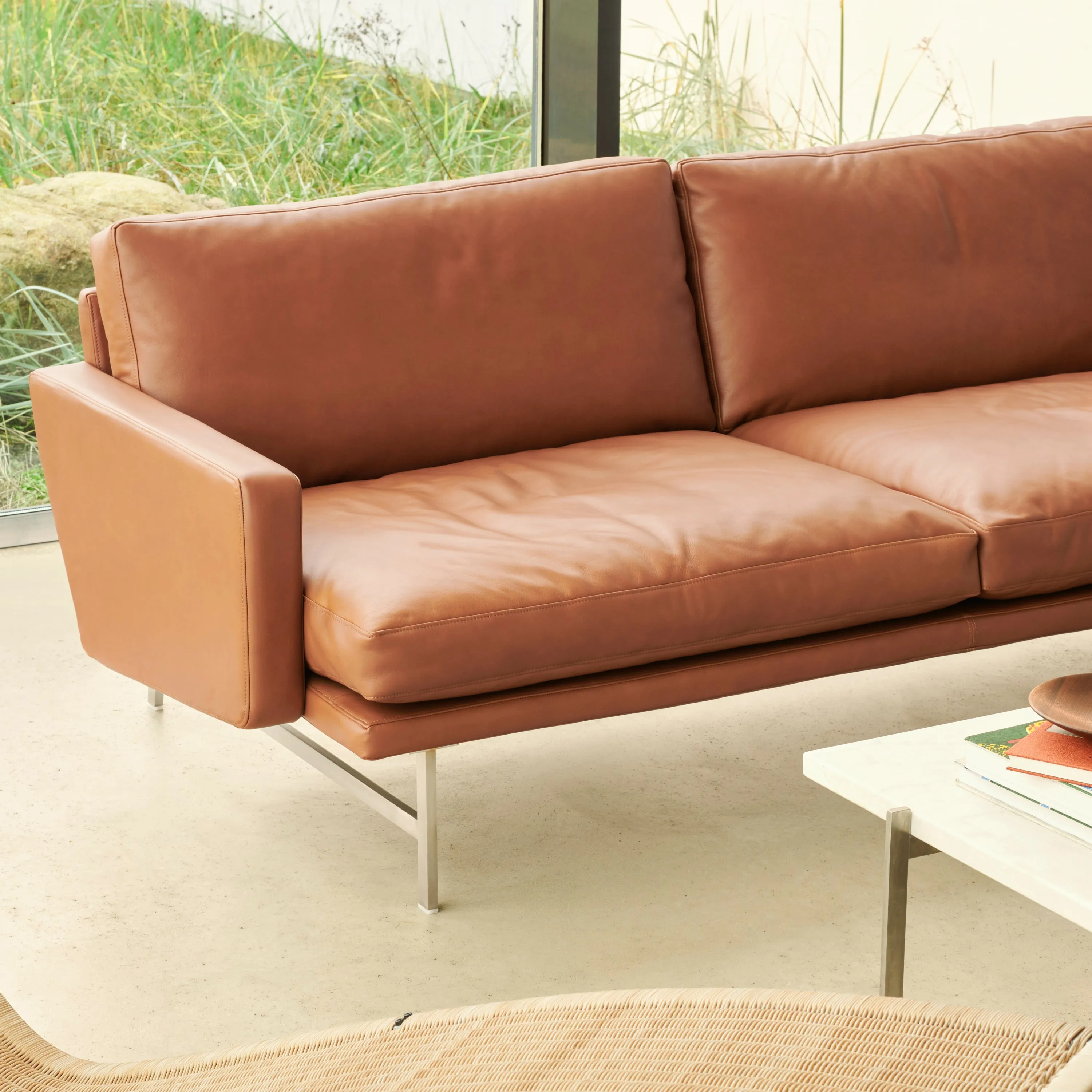 Fritz Hansen Lissoni Sofa™ 3-Seater Leather