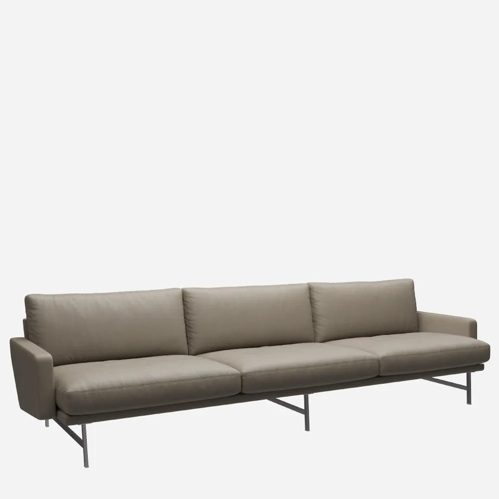 Fritz Hansen Lissoni Sofa™ 3-Seater Leather