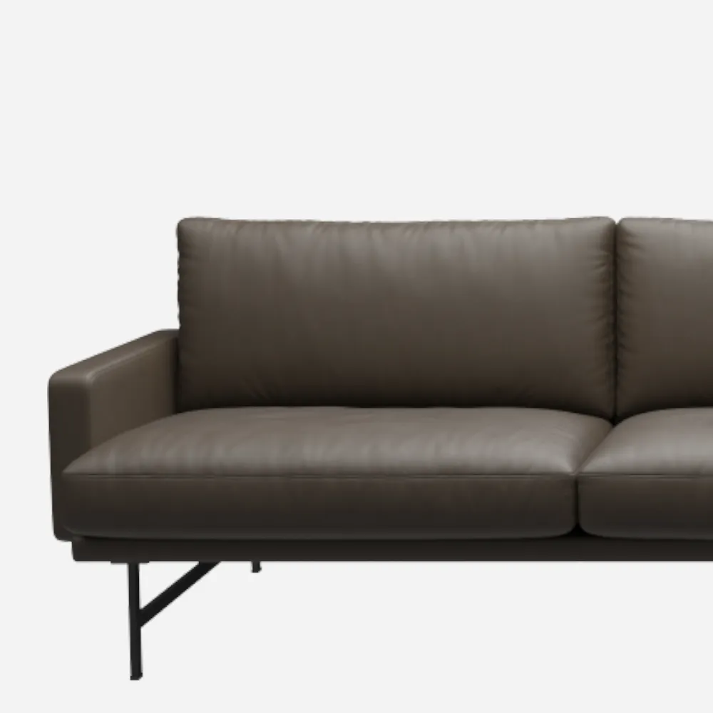 Fritz Hansen Lissoni Sofa™ 3-Seater Leather