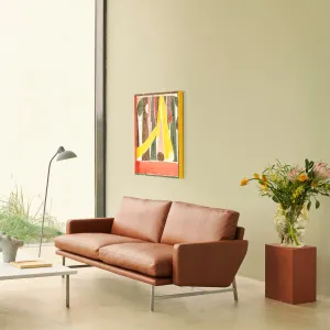 Fritz Hansen Lissoni Sofa™ 3-Seater Leather