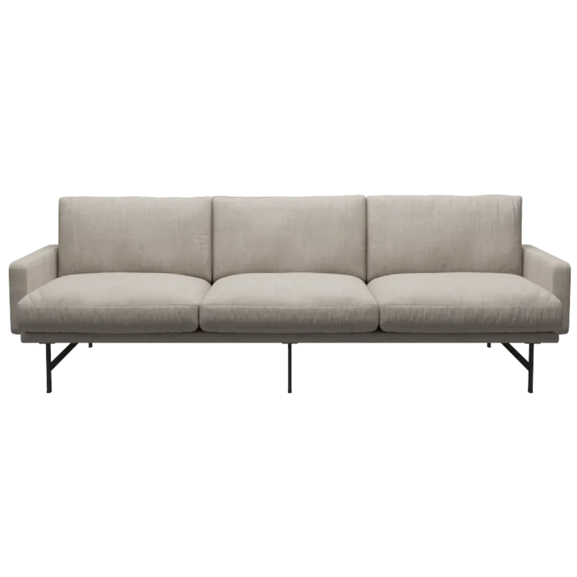 Fritz Hansen Lissoni Sofa™ 3-Seater Upholstered