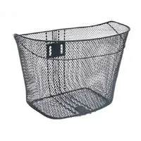 Front Mesh Bike Basket - Black