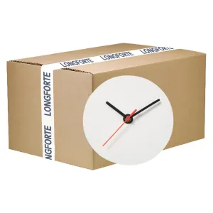 FULL CARTON - 20 x MDF Wall Clocks - Round - 30cm