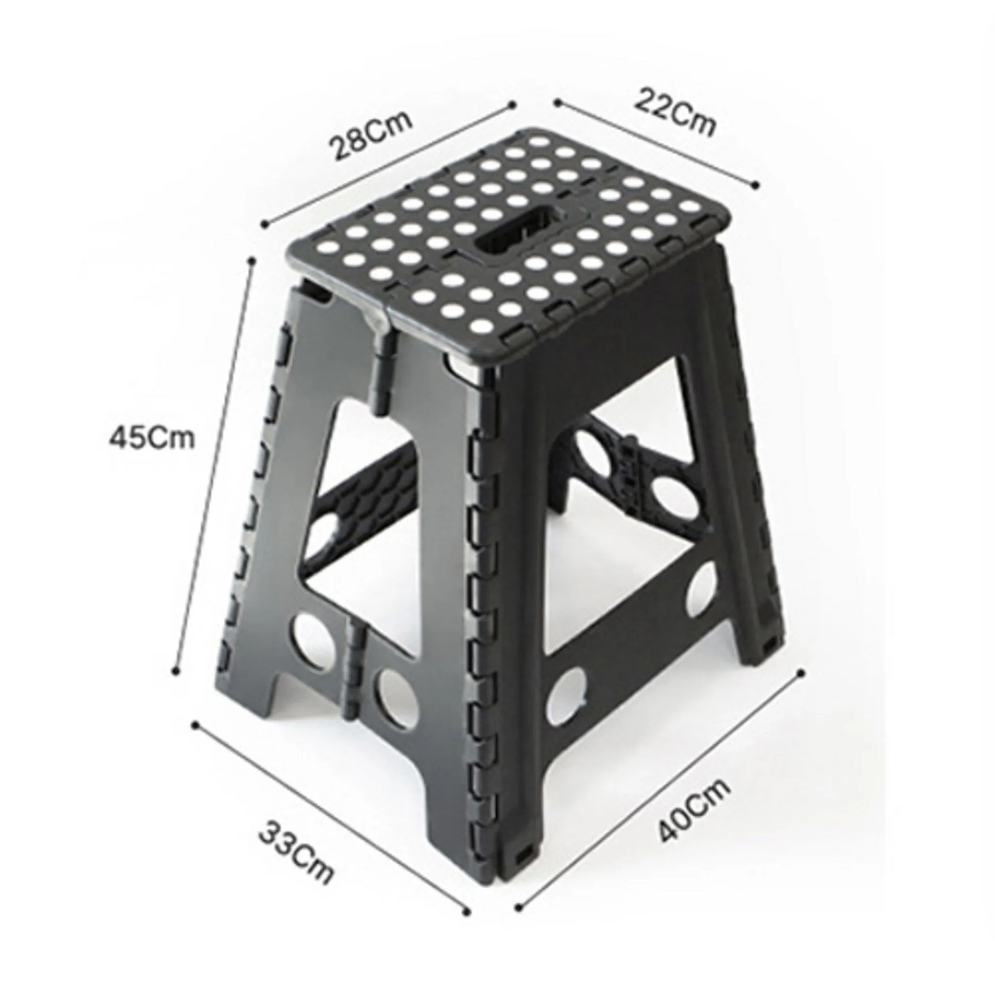 Gatz Multi-Use Compact Stool Folding Chair XL, Gray, 1pc - 🏆 #61 - Office Supplies - Best of December
