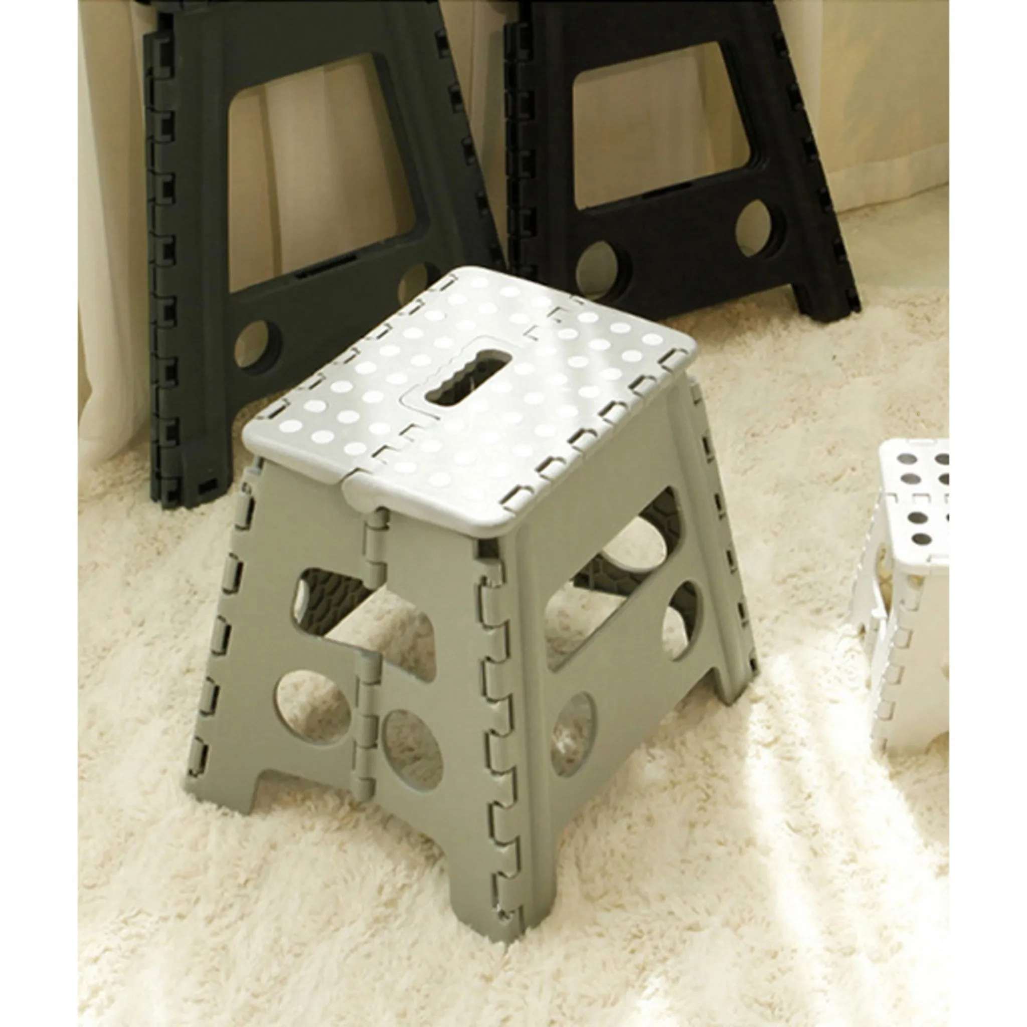 Gatz Multi-Use Compact Stool Folding Chair XL, Gray, 1pc - 🏆 #61 - Office Supplies - Best of December
