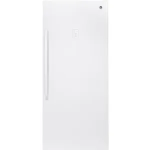 GE 21.3 cu. ft. Upright Freezer with LED lighting FUF21DLRWW