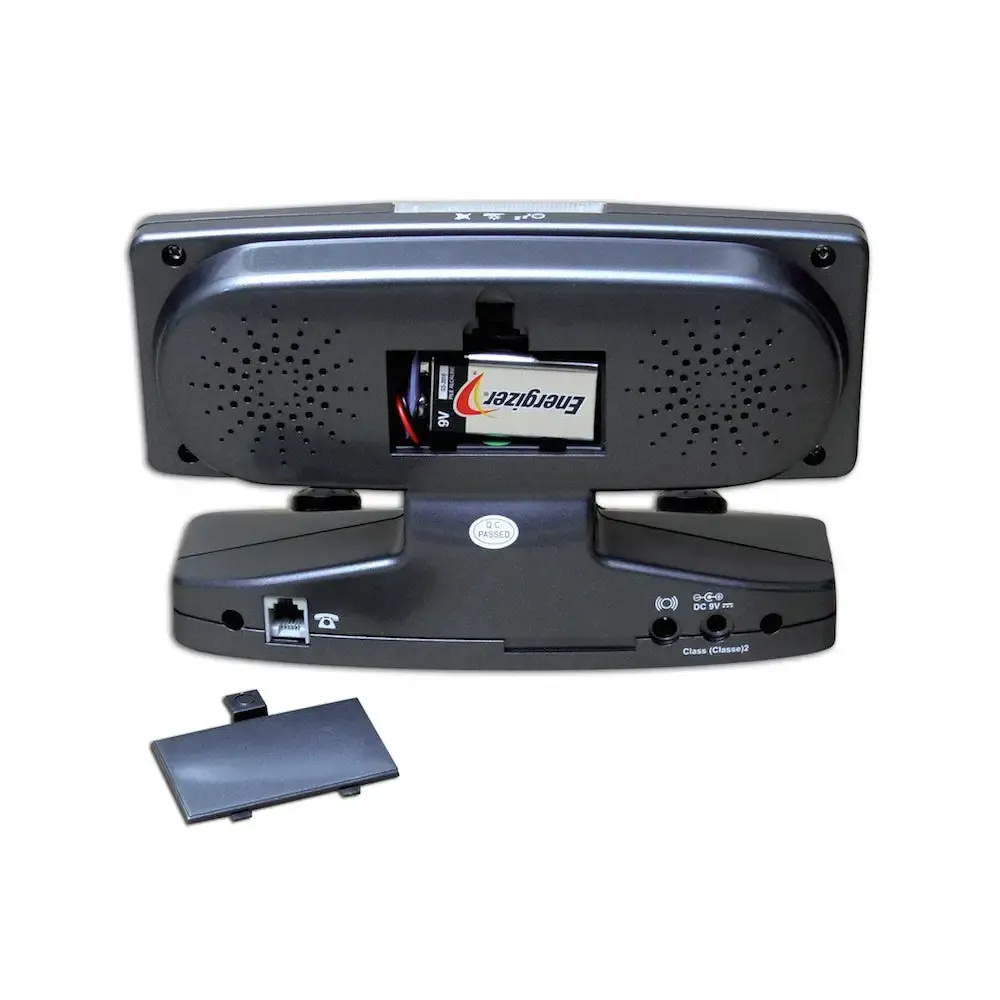 Geemarc Sonic Alert LED Display Phone, Clock and Bed Shaker AMPLICALL500