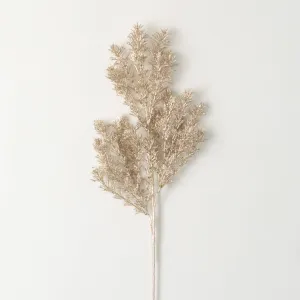 Gilded Champagne Pine Spray