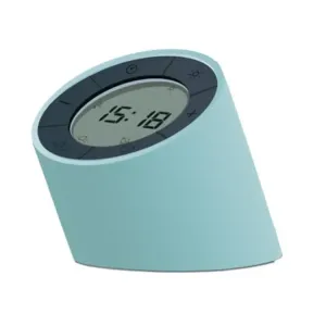 Gingko Edge Light Digital Rechargeable Dual Alarm Clock (Green) G001GN