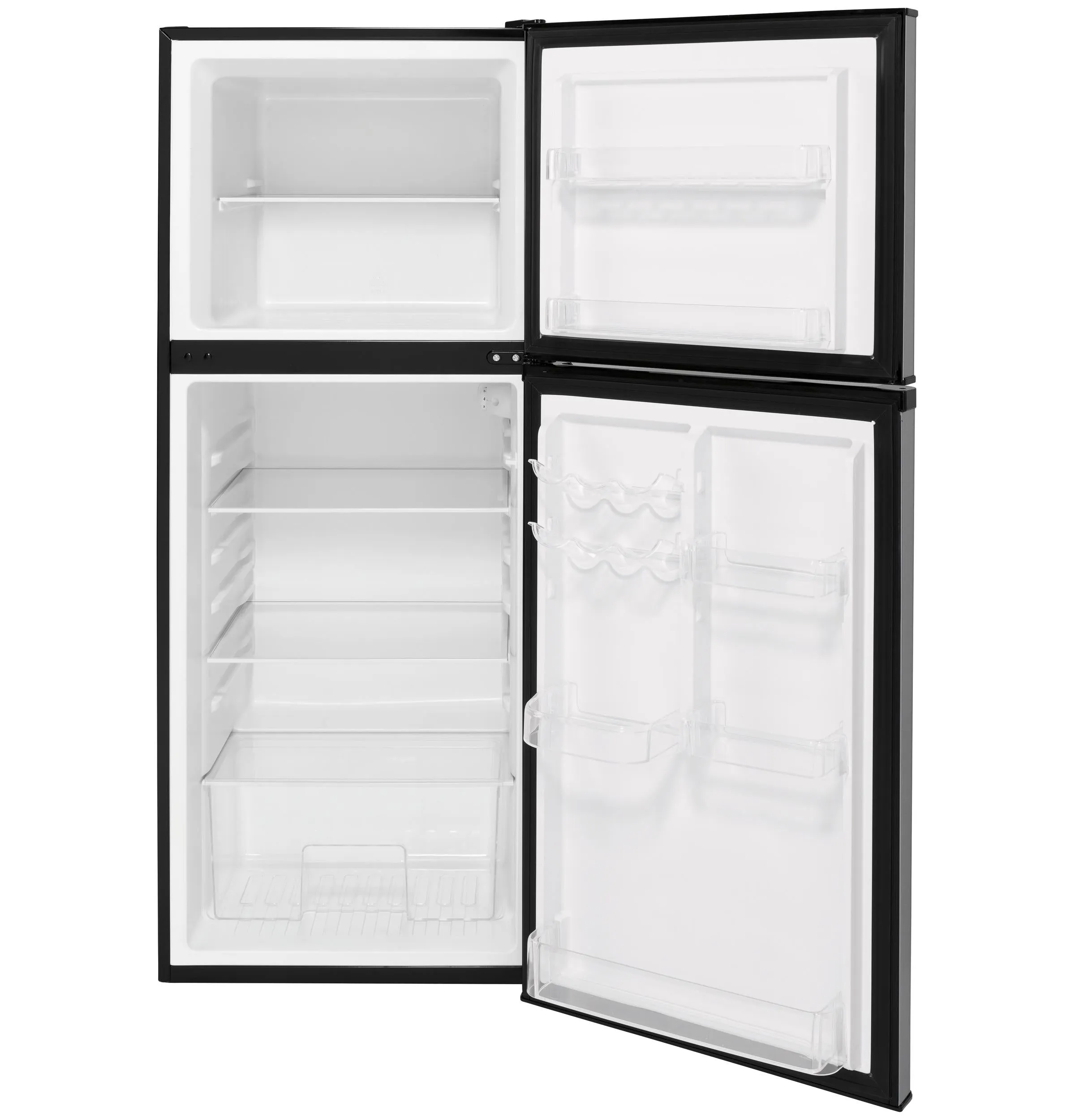 GPV10FSNSB GE® 9.8 Cu. Ft. 12 Volt DC Power Top-Freezer Refrigerator