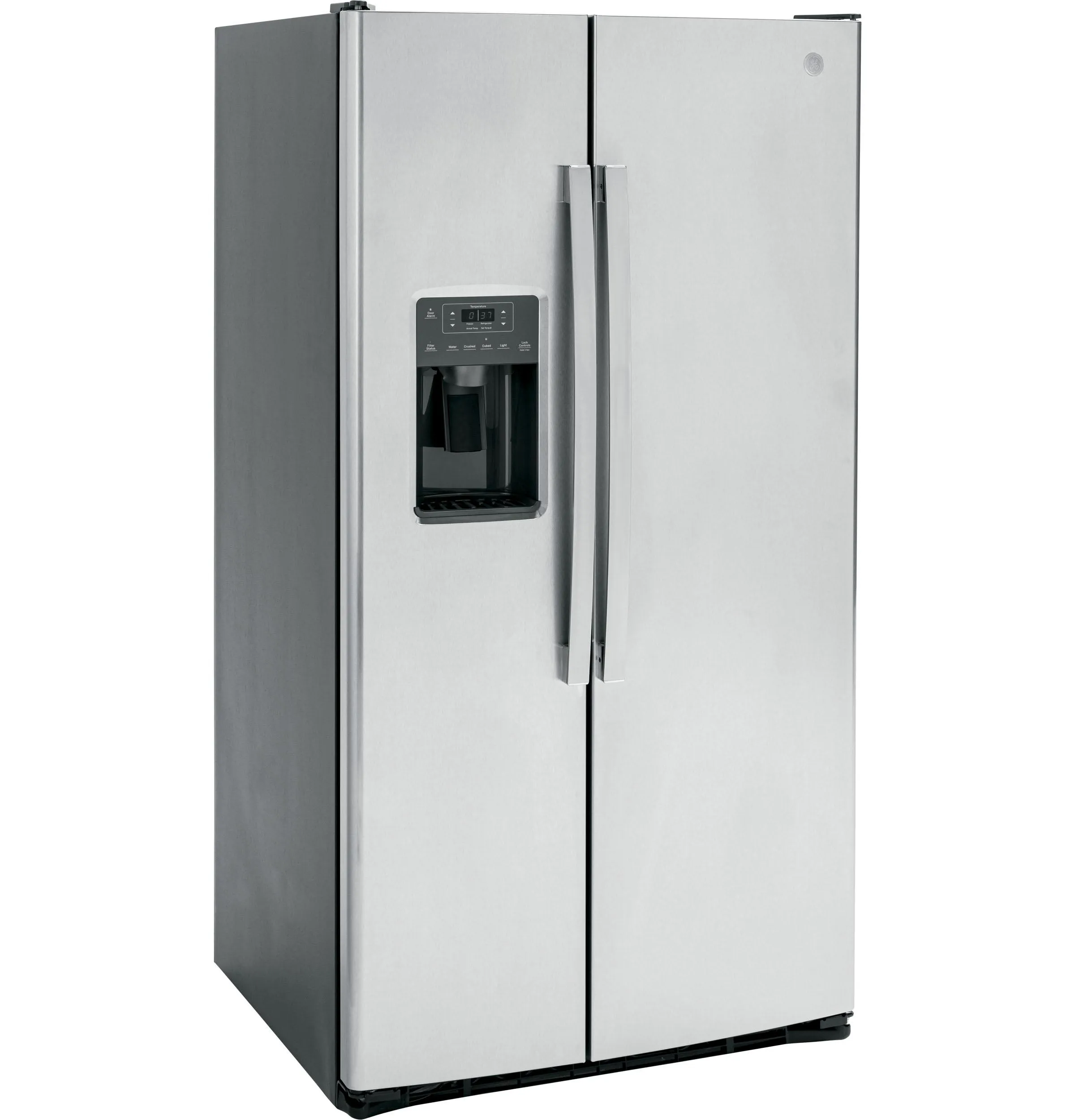 GSS25GYPFS GE® 25.3 Cu. Ft. Side-By-Side Refrigerator