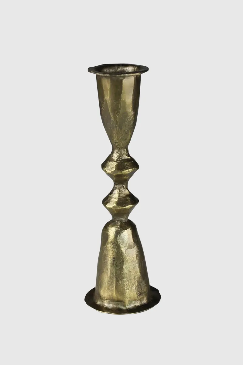 Haiku Taper Holder Brass Large