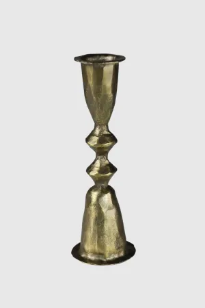 Haiku Taper Holder Brass Large