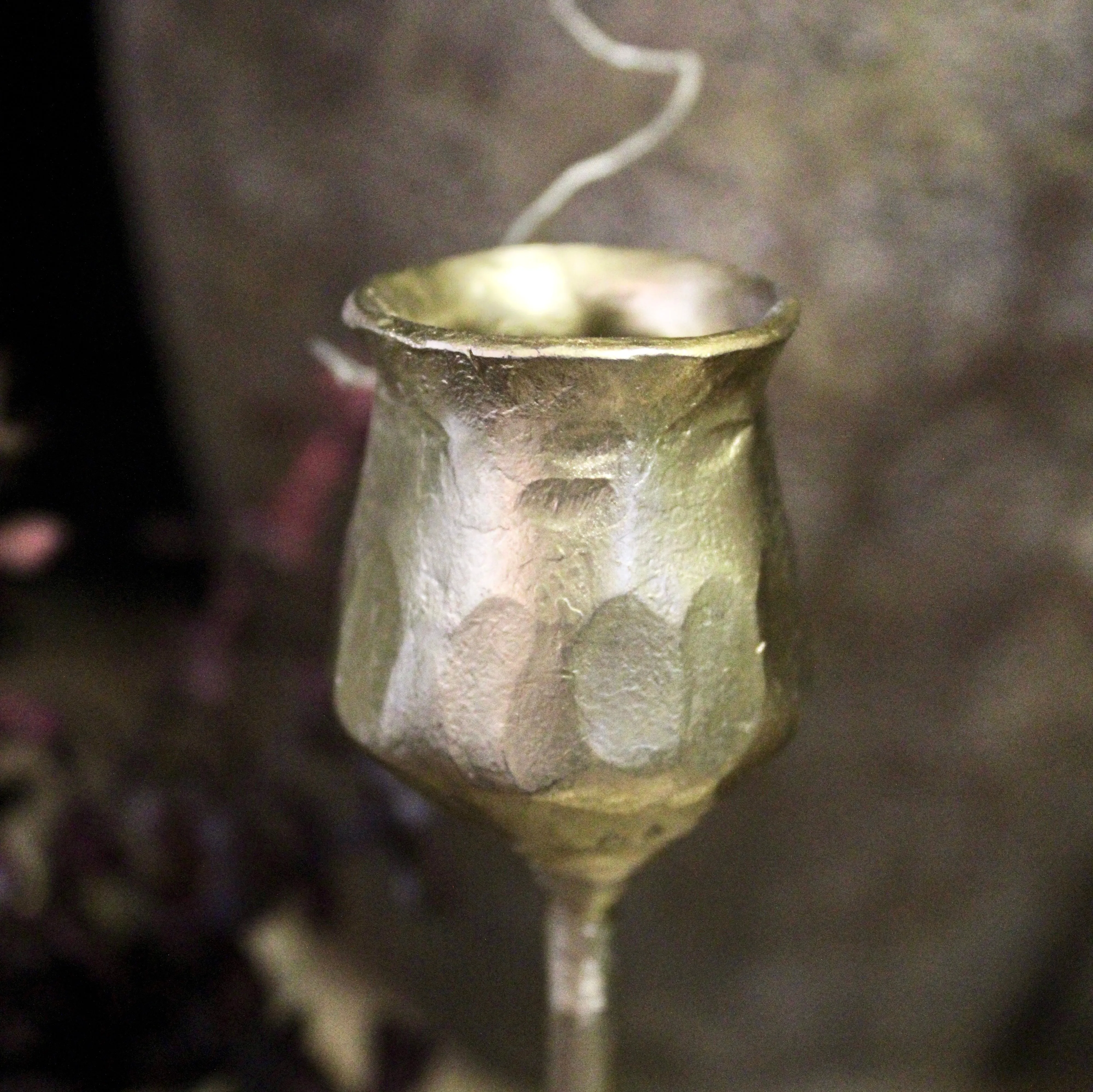 Hand-Forged Iron Taper Candleholders