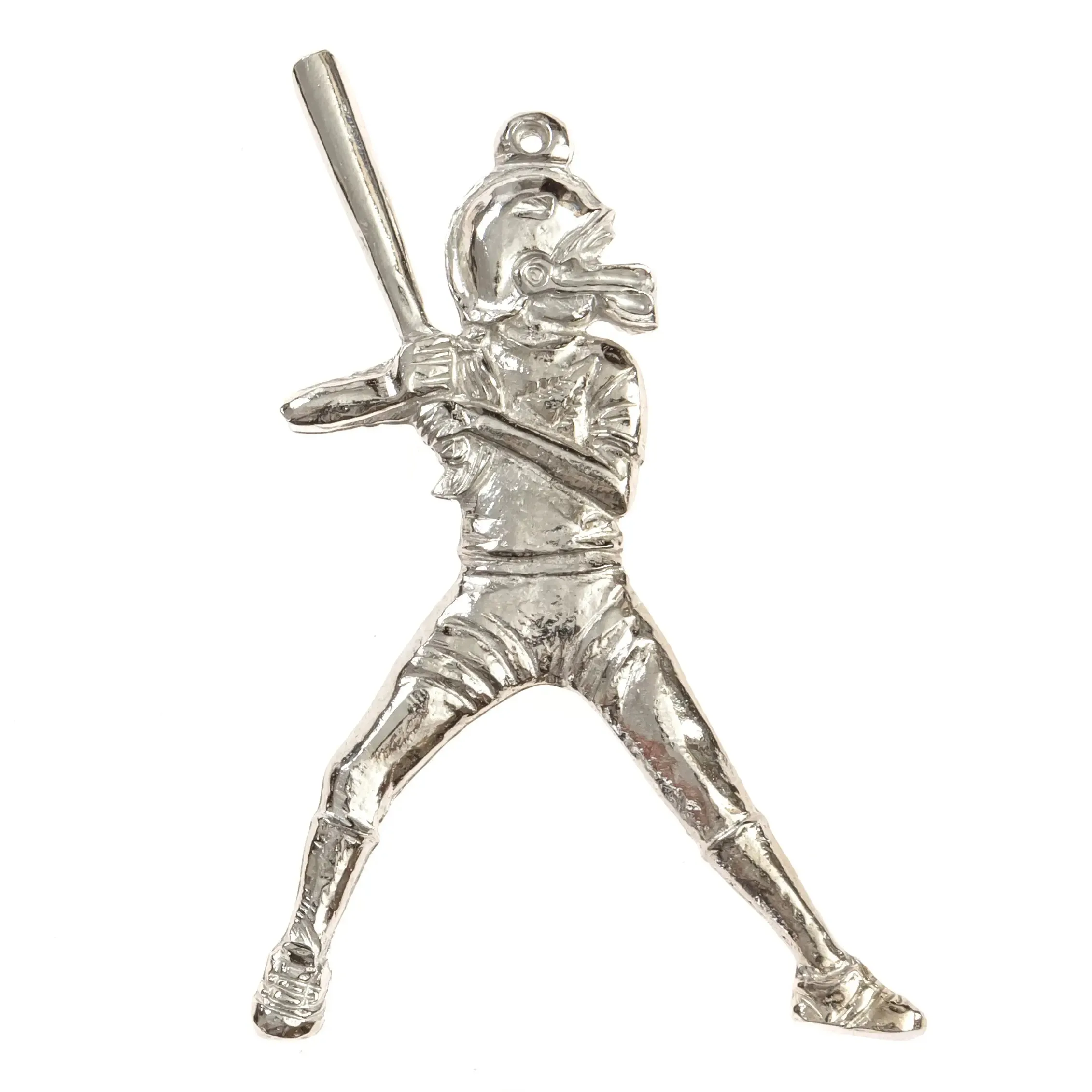 Handmade Softball Player Christmas Ornament