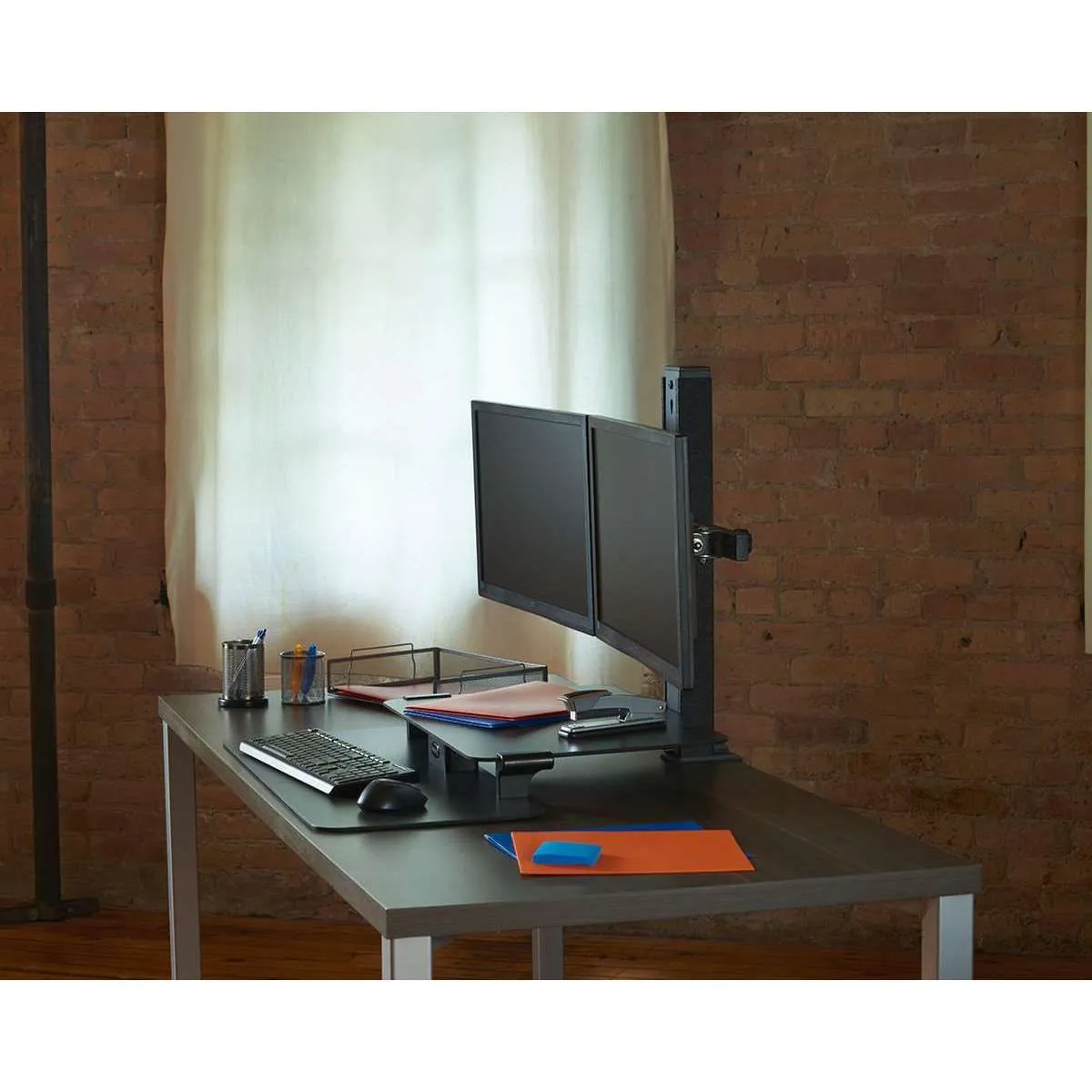 HealthPostures Taskmate Slide Dual 6380 Desk Converter