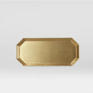 Hexa Brass Candle Tray