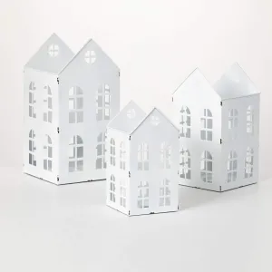 House-Shaped Tealight Holders